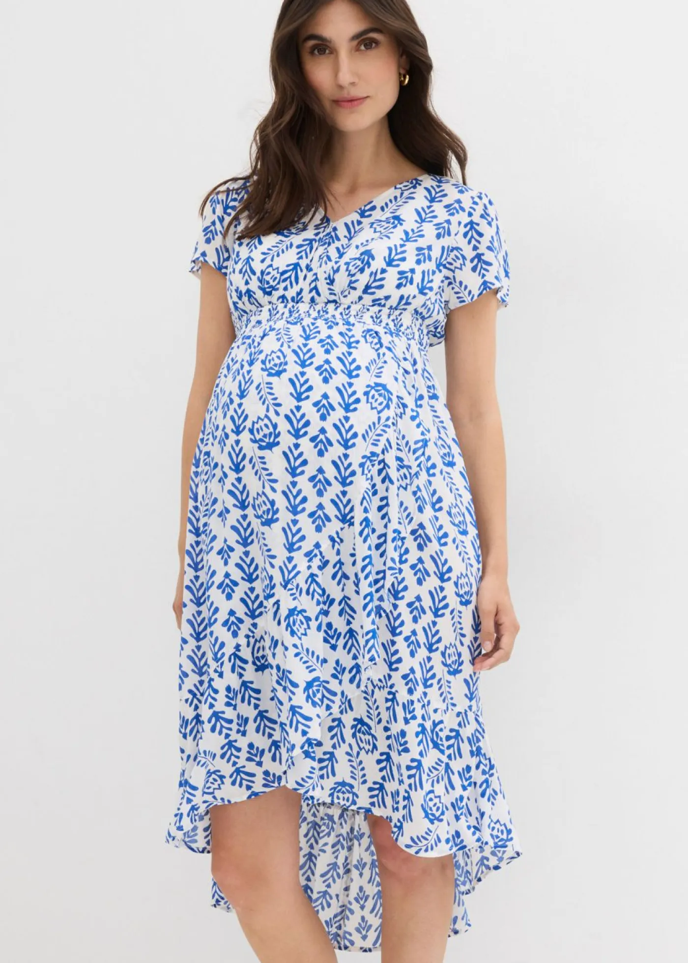 Hot Vestido premamá/de lactancia 2 en 1 de viscosa fluida Mujer Premamá
