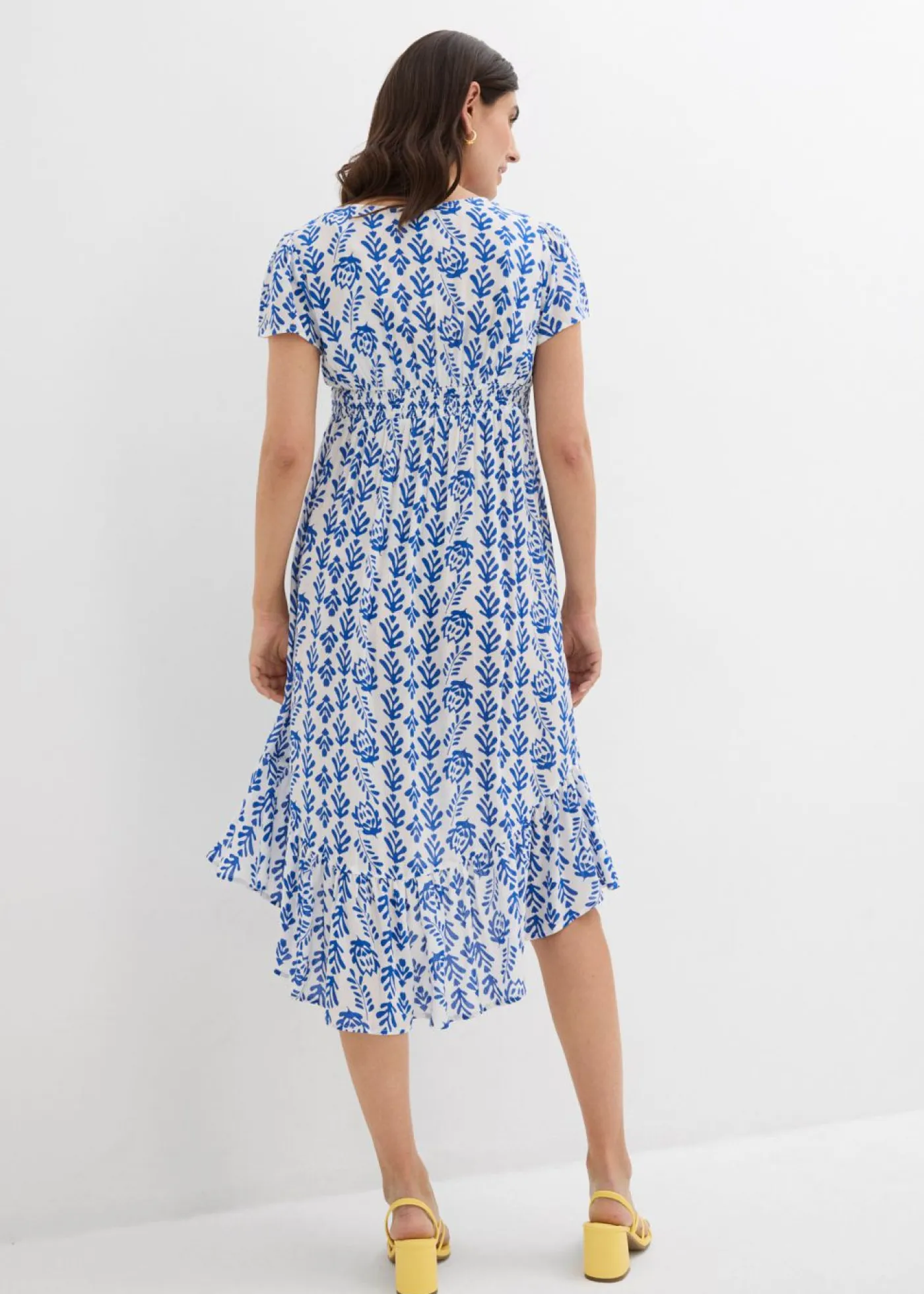 Hot Vestido premamá/de lactancia 2 en 1 de viscosa fluida Mujer Premamá