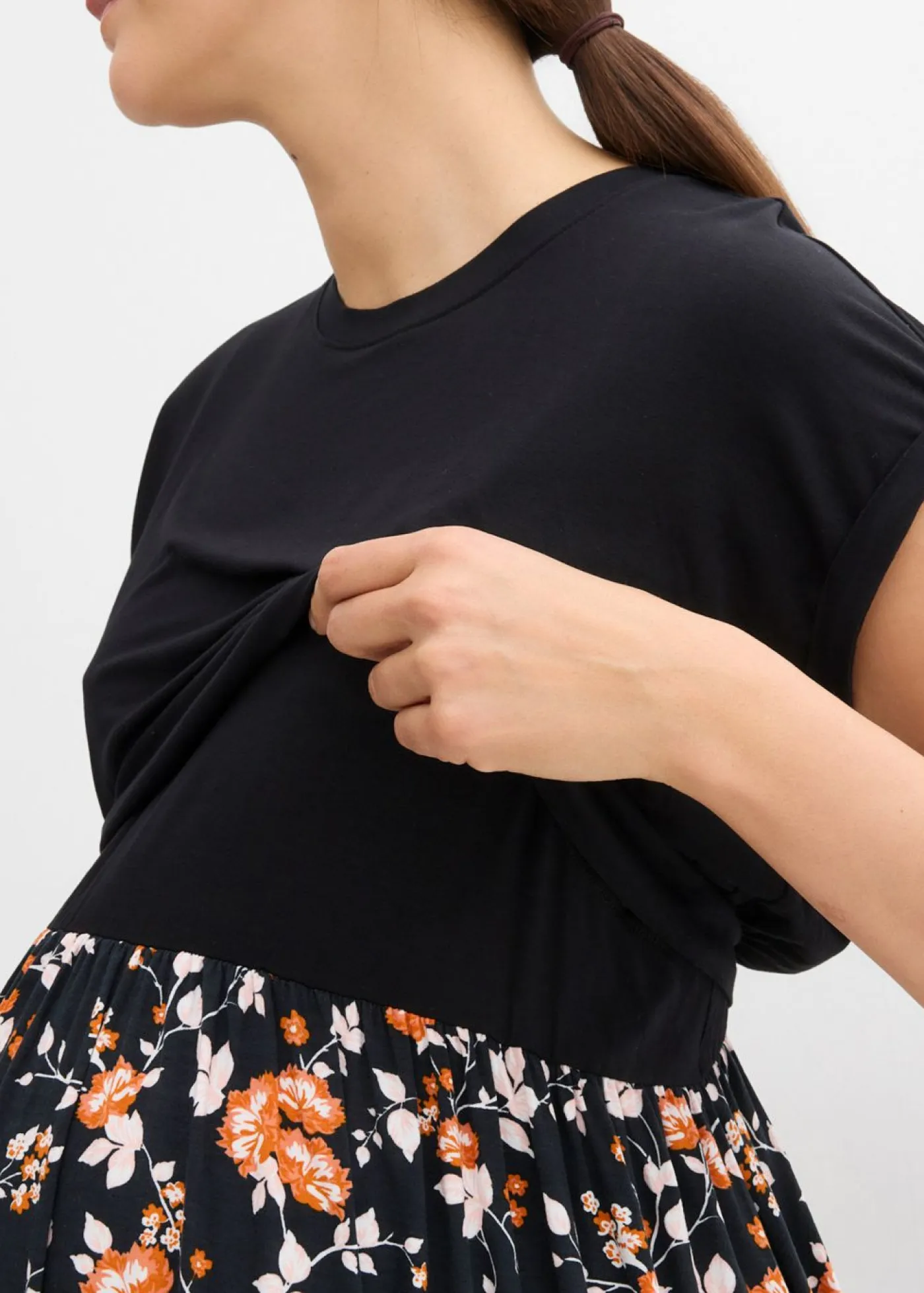 Discount Vestido premamá/de lactancia con bolsillos Mujer Premamá