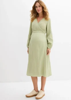 Discount Vestido premamá/de lactancia 2 en 1 de muselina de algodón Mujer Premamá