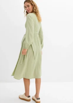 Discount Vestido premamá/de lactancia 2 en 1 de muselina de algodón Mujer Premamá