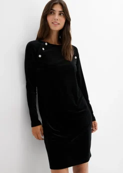 Sale Vestido premamá/de lactancia 2 en 1 de terciopelo suave Mujer Premamá