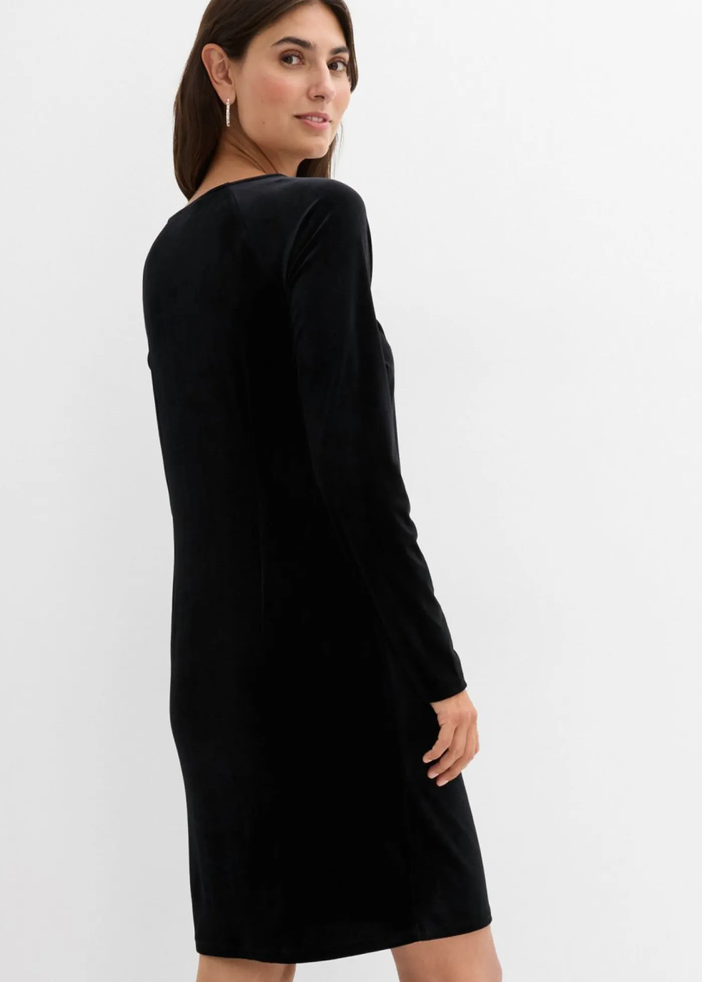 Sale Vestido premamá/de lactancia 2 en 1 de terciopelo suave Mujer Premamá