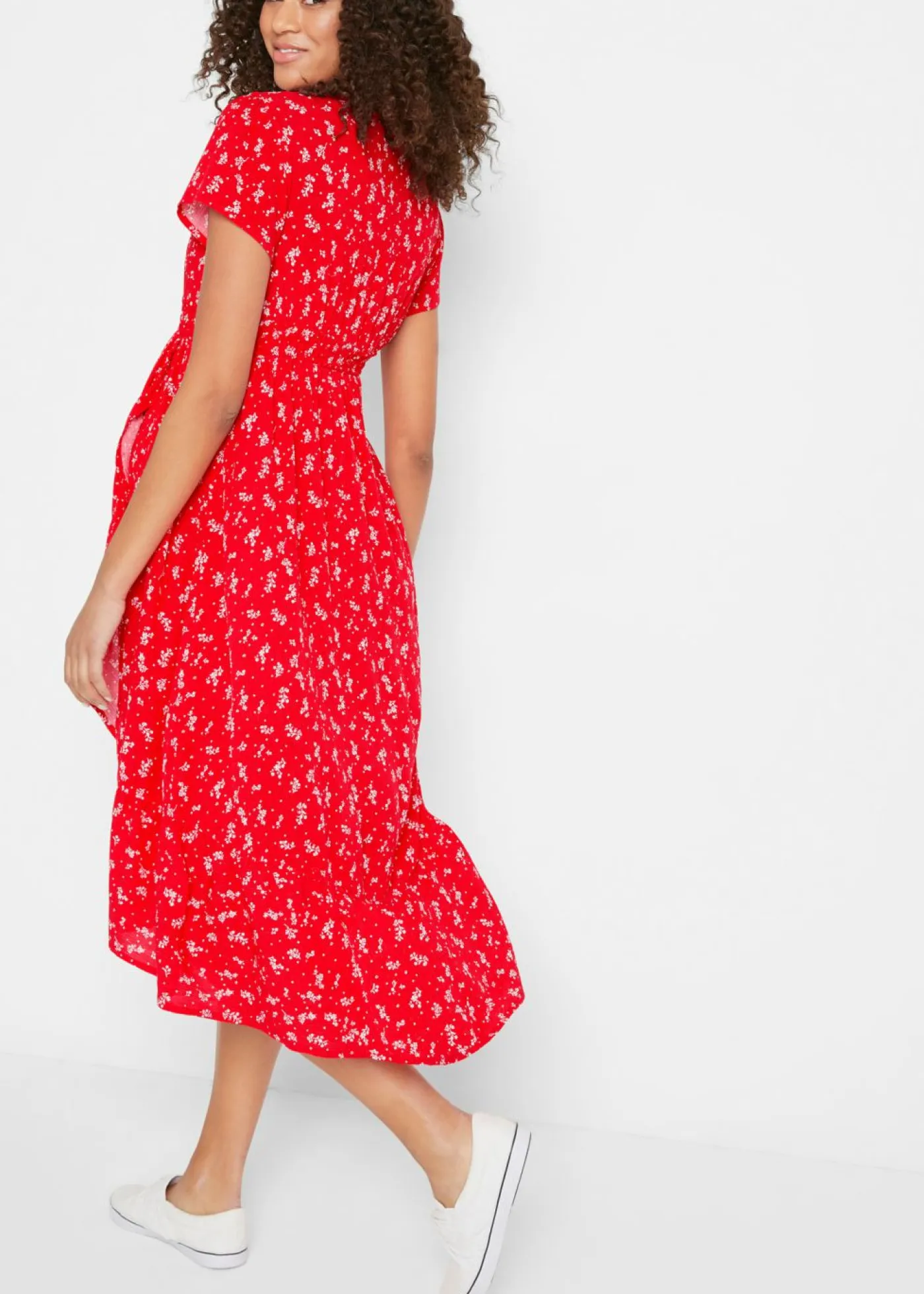 New Vestido premamá/de lactancia 2 en 1 de crepé de viscosa Mujer Premamá