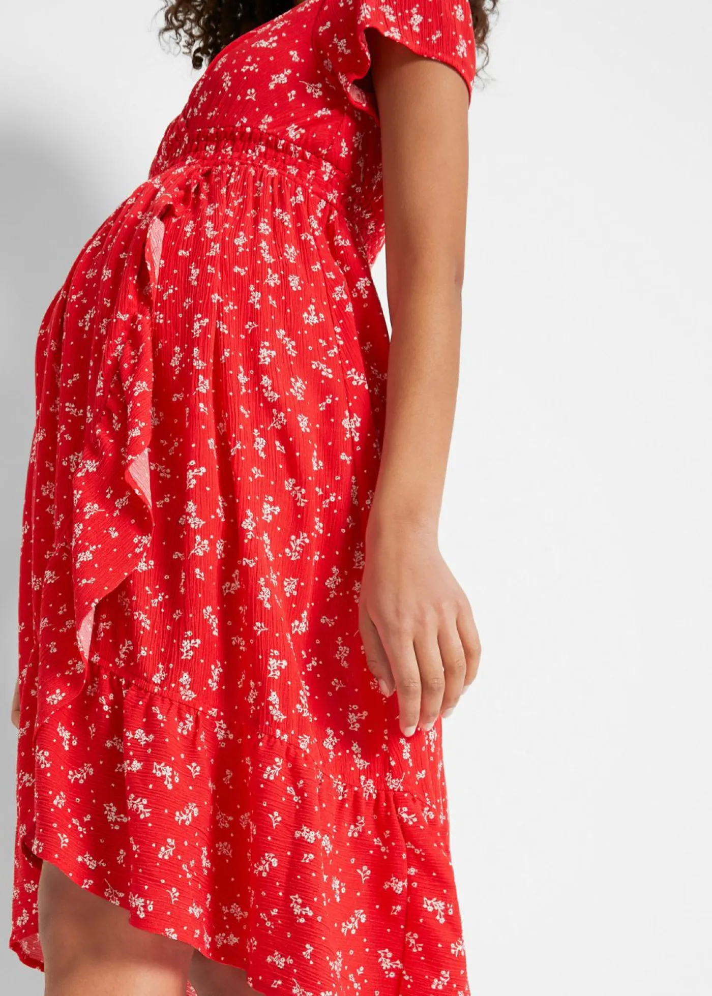 New Vestido premamá/de lactancia 2 en 1 de crepé de viscosa Mujer Premamá