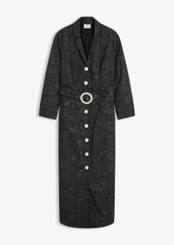 Clearance Vestido tipo americana con falda acampanada Mujer Vestidos