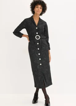 Clearance Vestido tipo americana con falda acampanada Mujer Vestidos