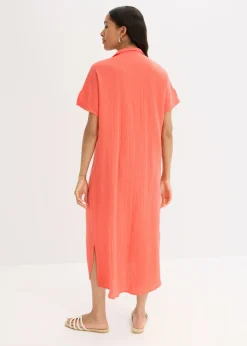 Discount Vestido tipo caftán de muselina suave Mujer Vestidos