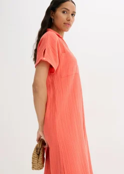Discount Vestido tipo caftán de muselina suave Mujer Vestidos