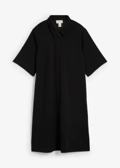 New Vestido tipo polo de neopreno suave Mujer Esenciales|Vestidos