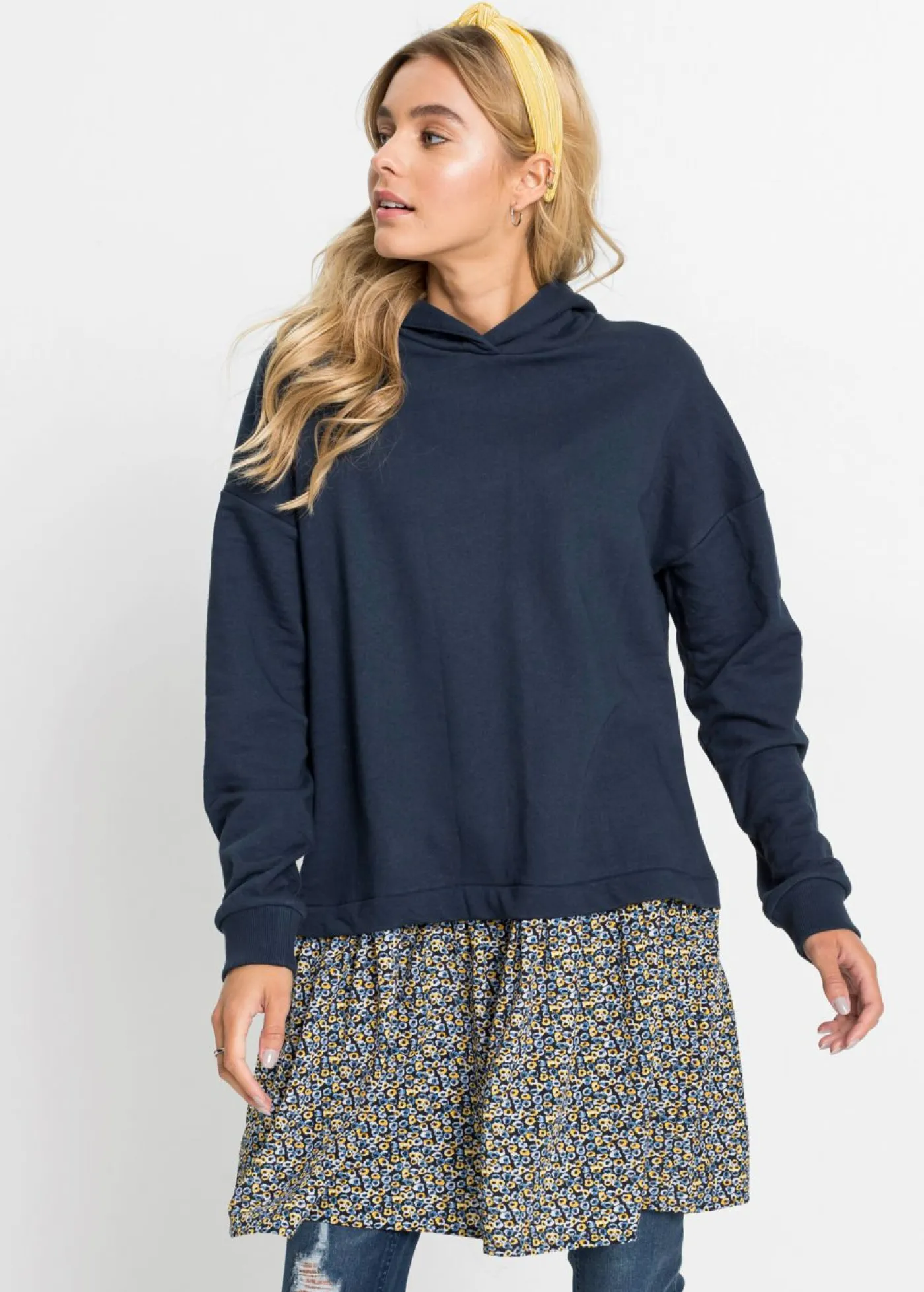 Discount Vestido tipo sudadera con aspecto 2 en 1 Mujer Ropa Cómoda|Vestidos