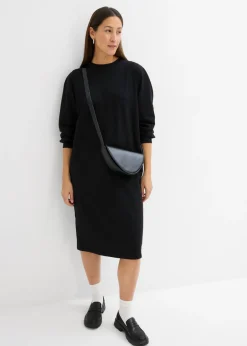 Clearance Vestido tipo sudadera con mangas abullonadas Mujer Ropa Cómoda|Vestidos