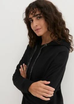 Vestido tipo sudadera de algodón puro Mujer Básicos|Ropa Cómoda