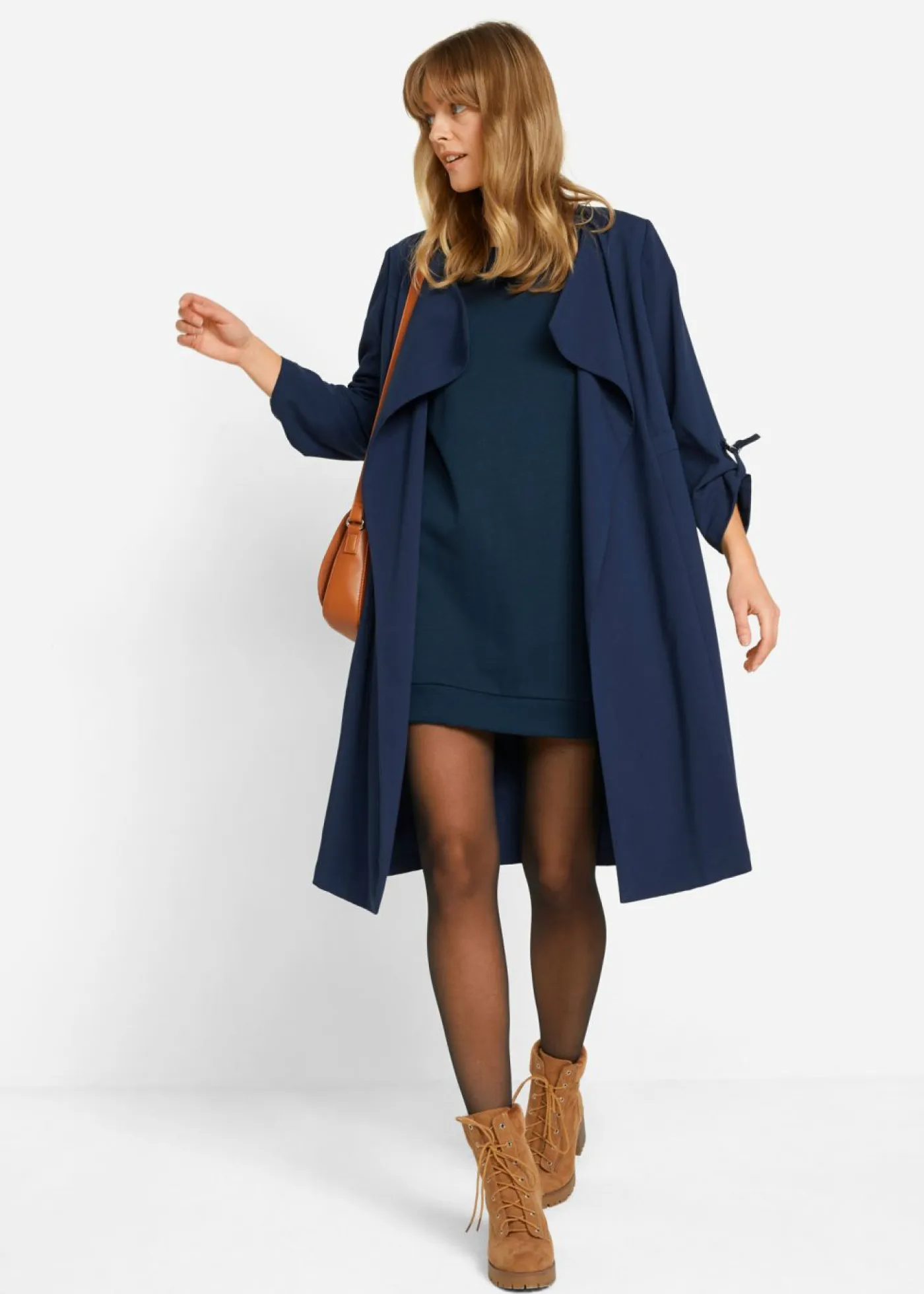 Discount Vestido tipo sudadera de felpa suave Mujer Básicos|Ropa Cómoda
