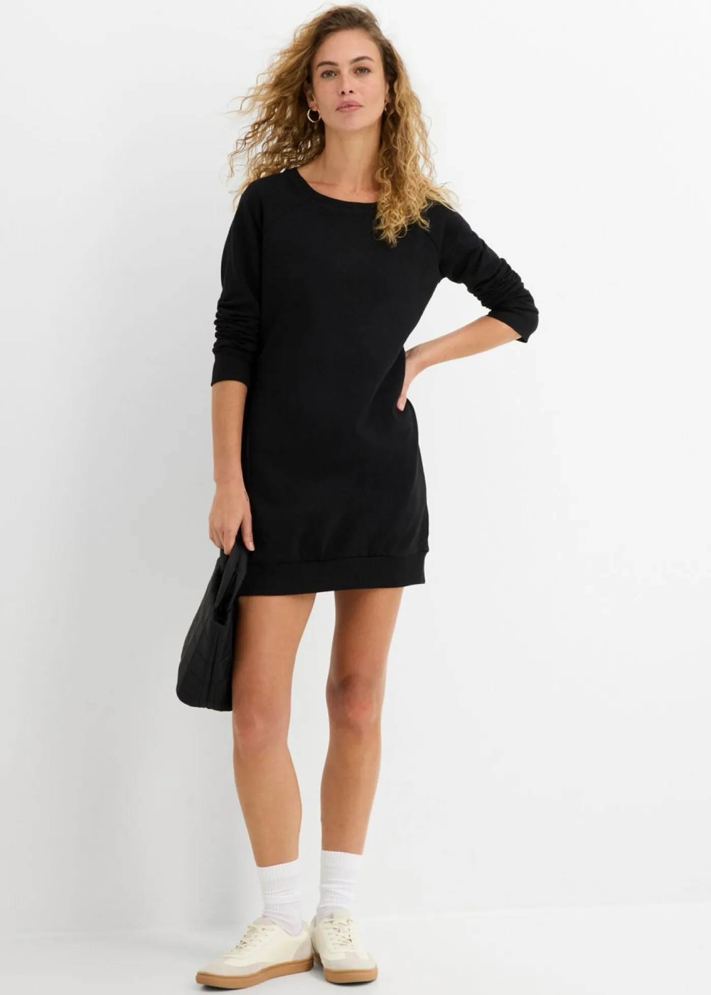 Outlet Vestido tipo sudadera de felpa suave Mujer Básicos|Ropa Cómoda