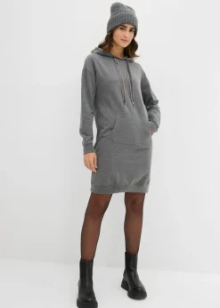 Online Vestido tipo sudadera de algodón puro Mujer Básicos|Ropa Cómoda