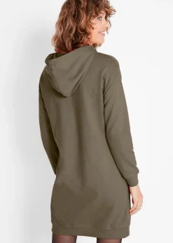 New Vestido tipo sudadera de algodón puro Mujer Básicos|Ropa Cómoda