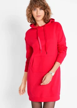 Hot Vestido tipo sudadera de algodón puro Mujer Básicos|Ropa Cómoda