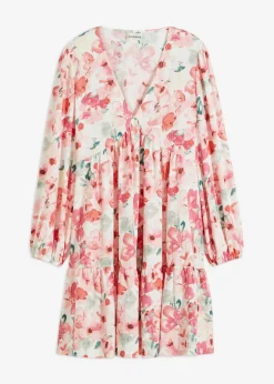 Online Vestido tipo túnica con falda acampanada Mujer Vestidos
