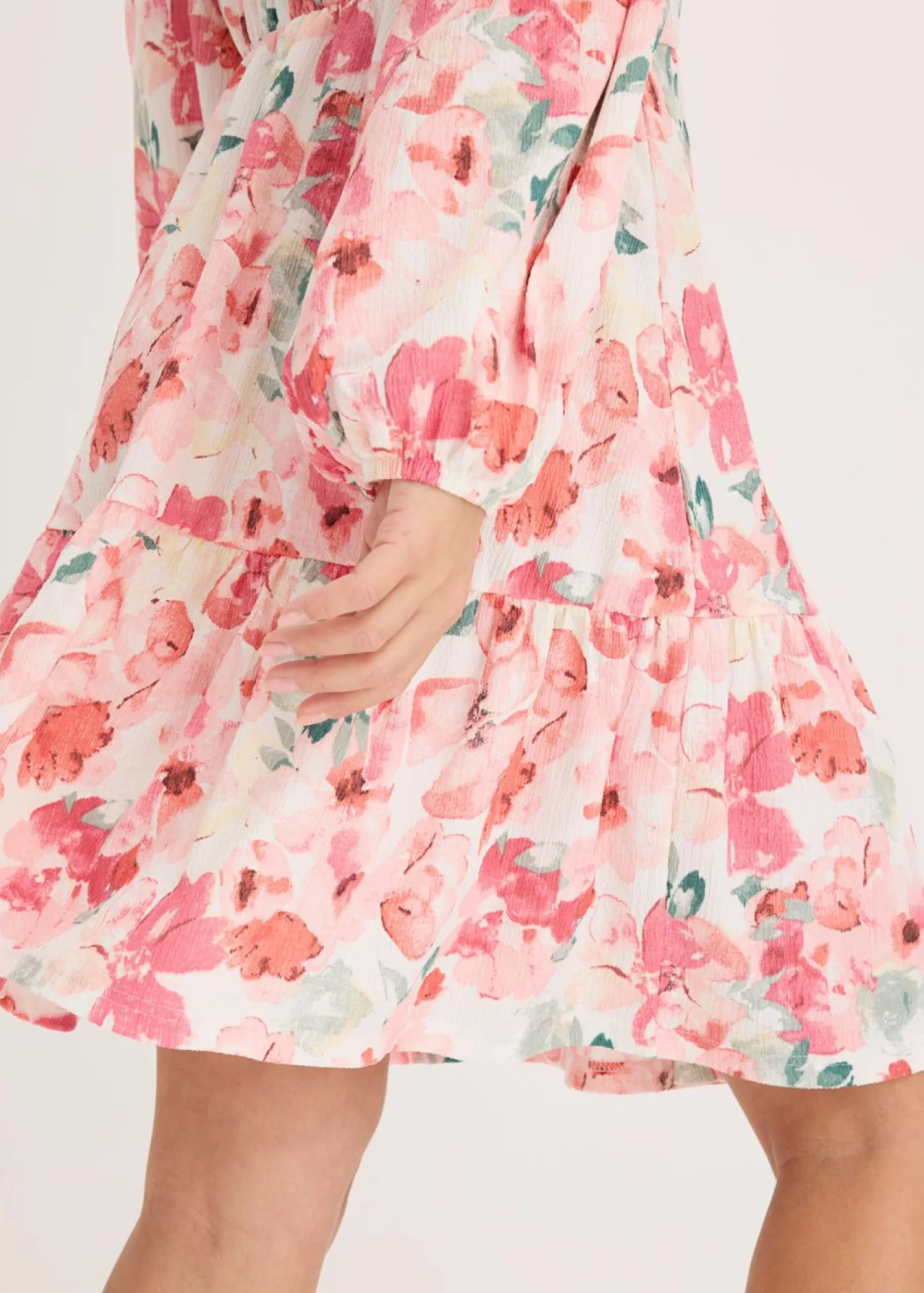Online Vestido tipo túnica con falda acampanada Mujer Vestidos