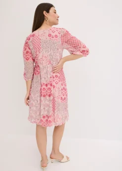 Discount Vestido tipo túnica de malla estampada Mujer Vestidos