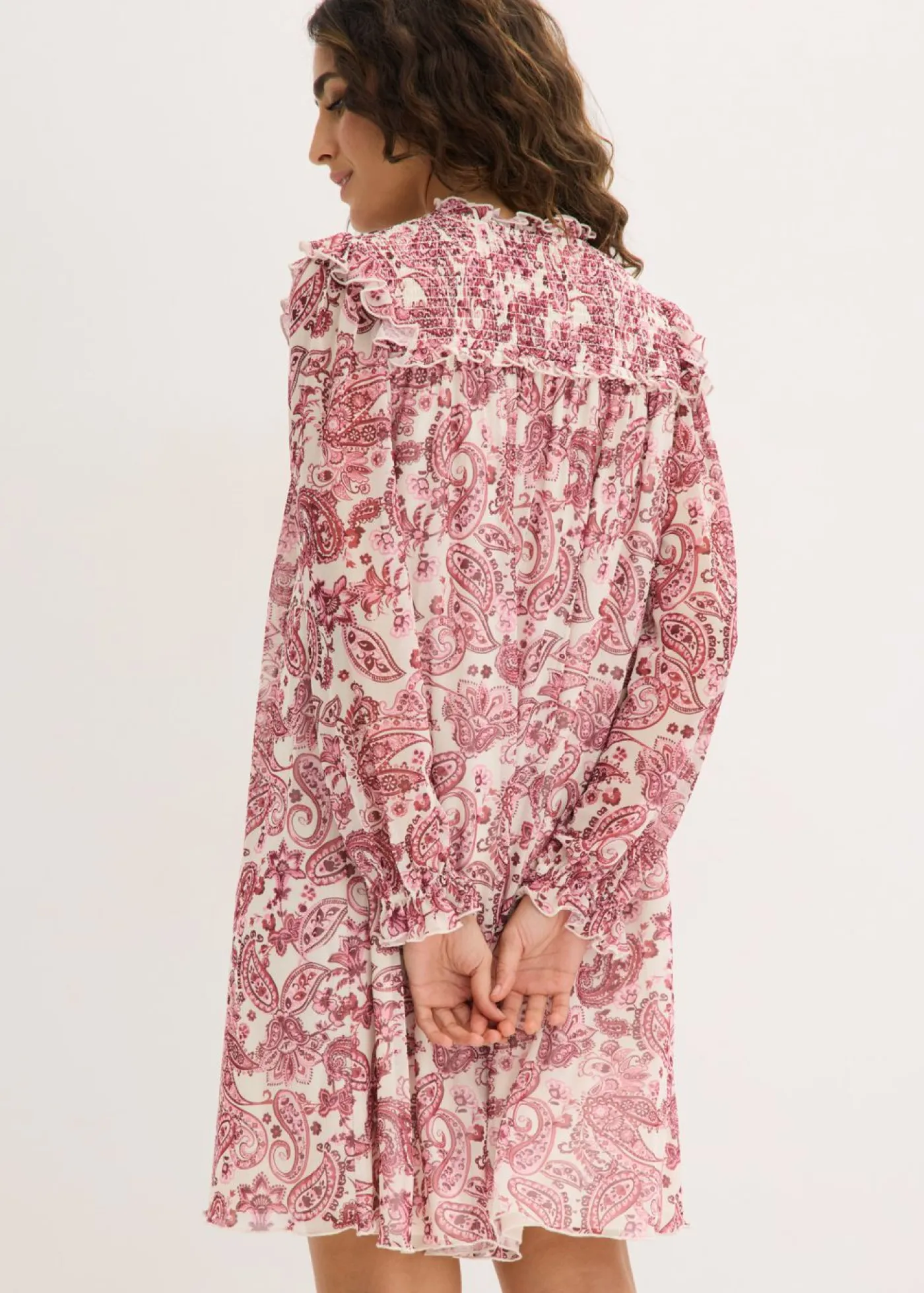 Hot Vestido tipo túnica de malla suave Mujer Vestidos