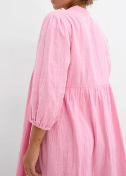 Hot Vestido tipo túnica de muselina suave Mujer Vestidos|Novedades