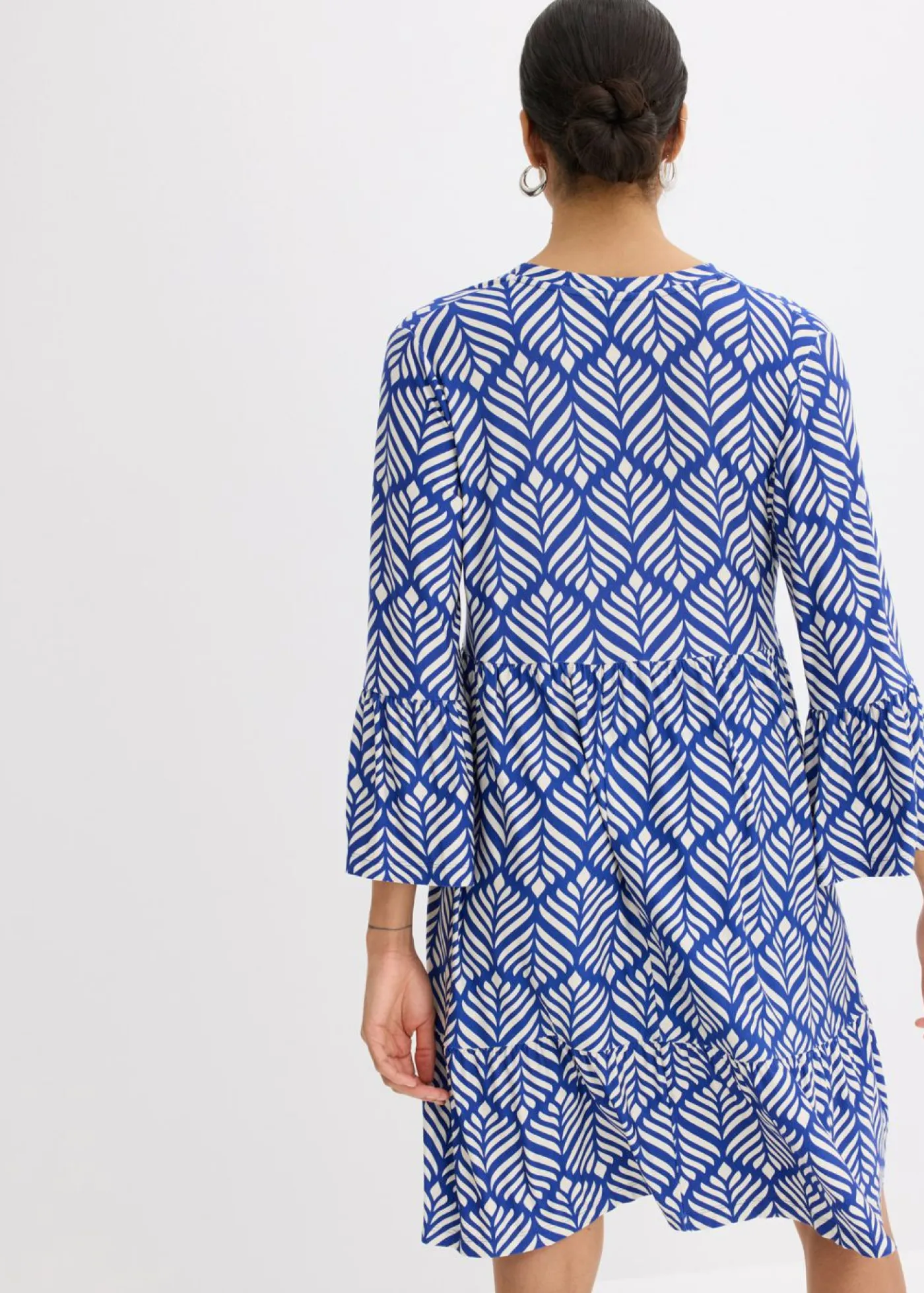 New Vestido tipo túnica de punto de mezcla de viscosa suave Mujer Vestidos