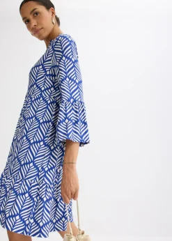 New Vestido tipo túnica de punto de mezcla de viscosa suave Mujer Vestidos