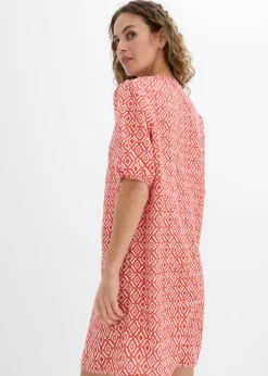 Online Vestido tipo túnica de viscosa fluida Mujer Vestidos