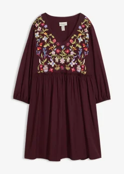 Sale Vestido tipo túnica de viscosa fluida Mujer Vestidos