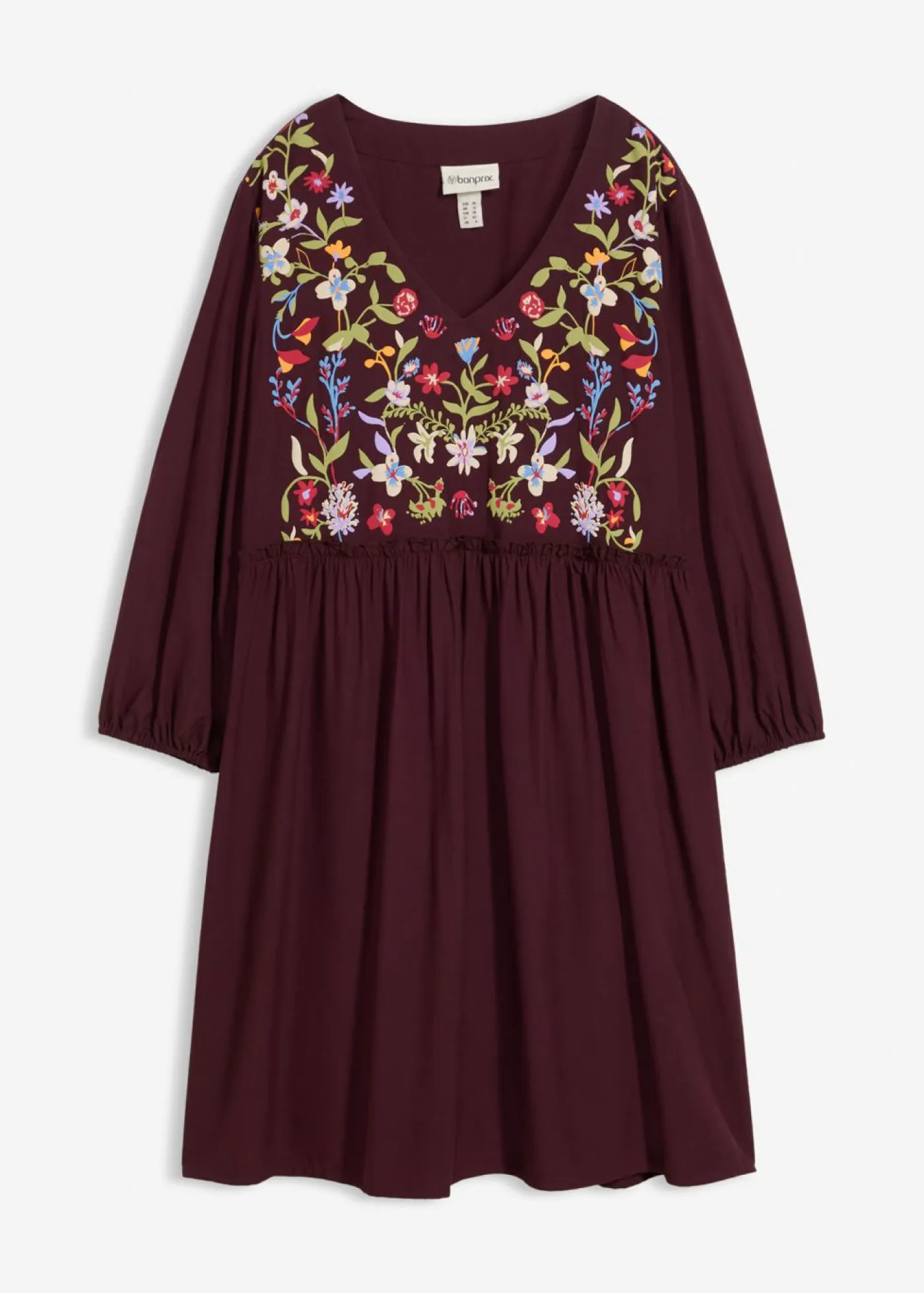 Sale Vestido tipo túnica de viscosa fluida Mujer Vestidos