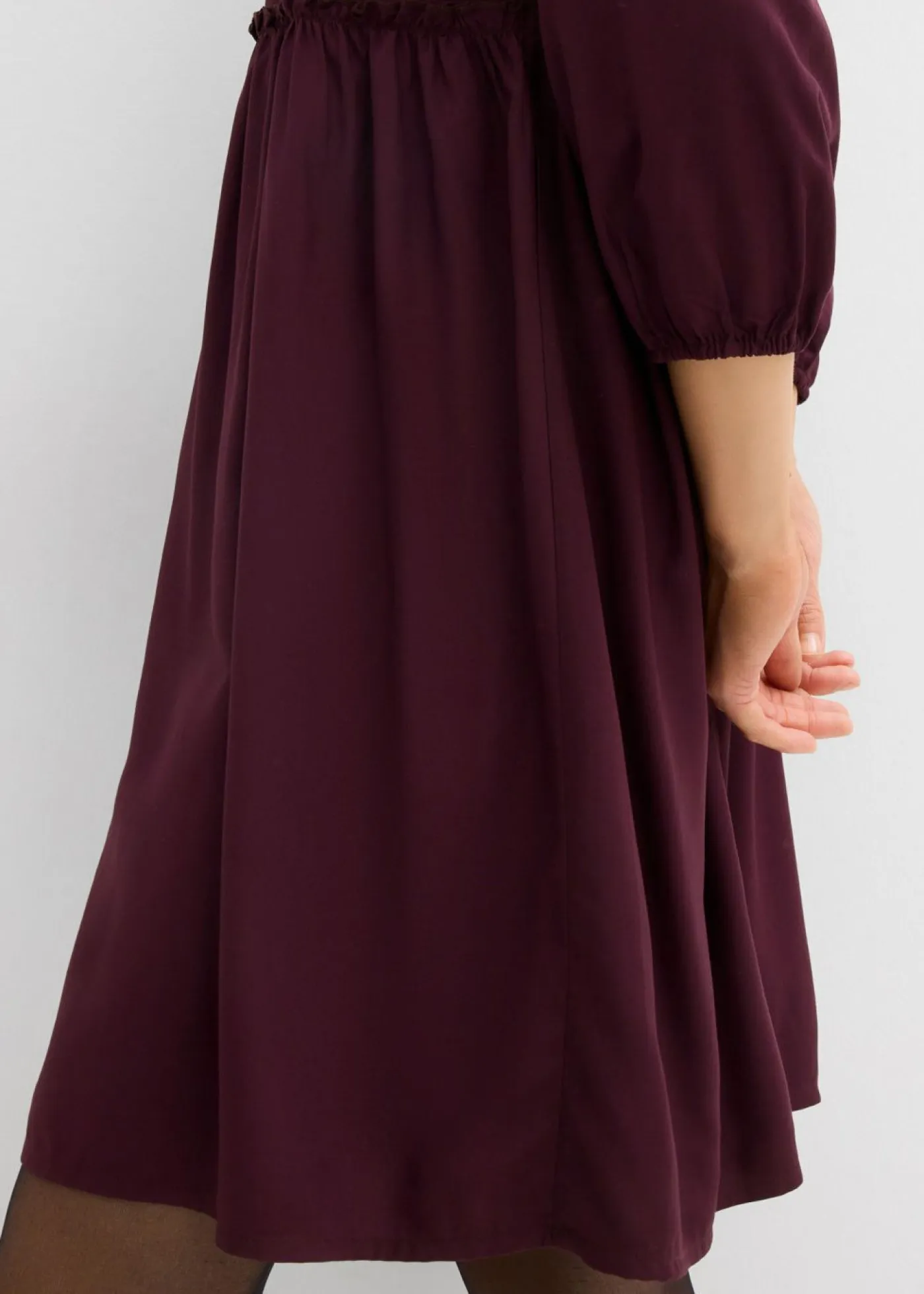Sale Vestido tipo túnica de viscosa fluida Mujer Vestidos