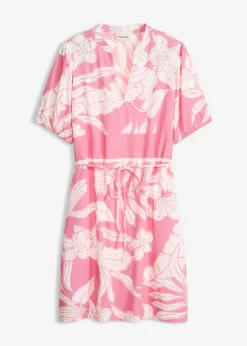Best Vestido tipo túnica de viscosa fluida Mujer Vestidos|Novedades