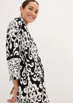 Vestido tipo túnica de viscosa fluida Mujer Vestidos|Novedades