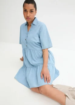 Hot Vestido vaquero Mujer Vestidos