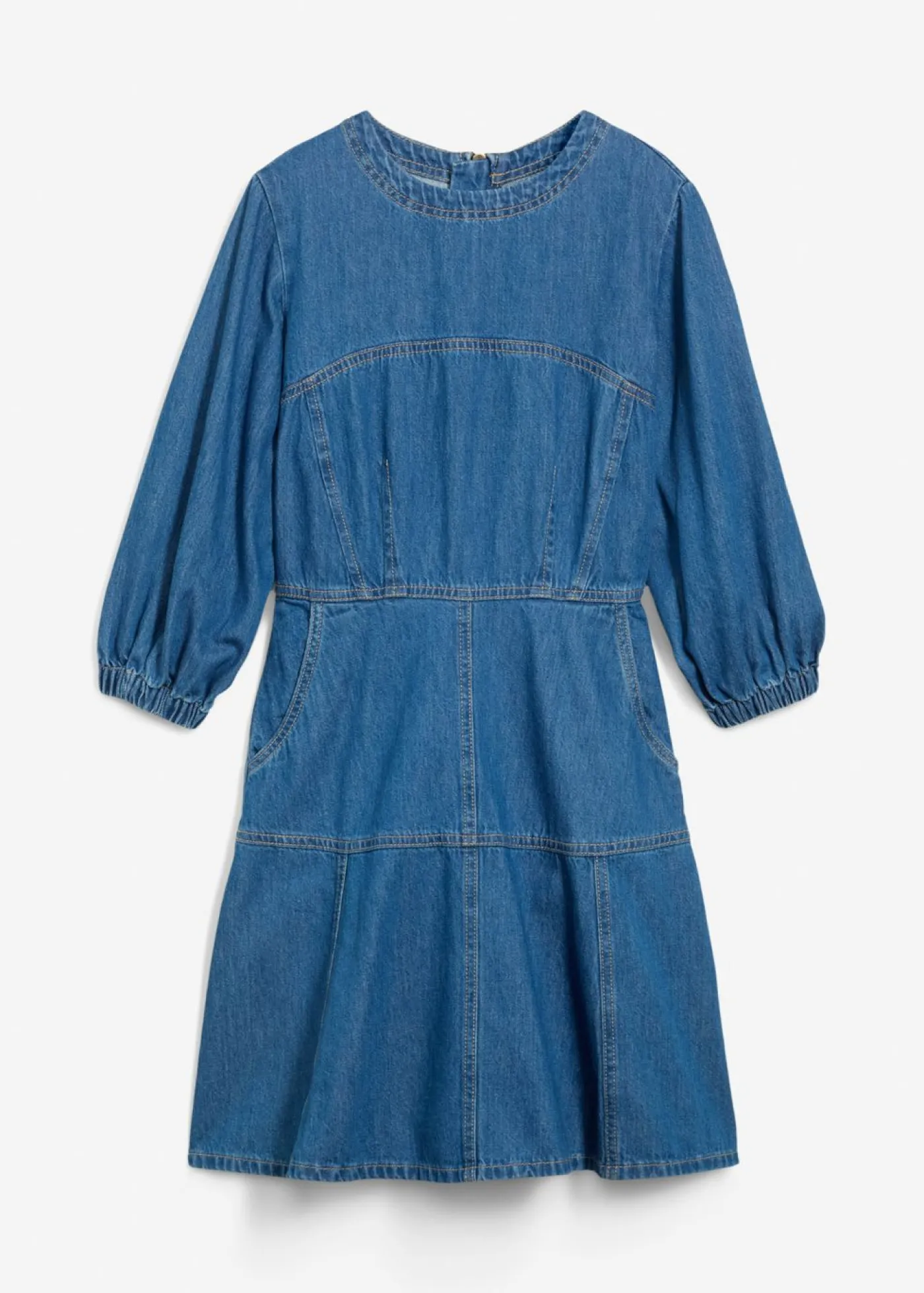 Online Vestido vaquero de algodón puro Mujer Vestidos