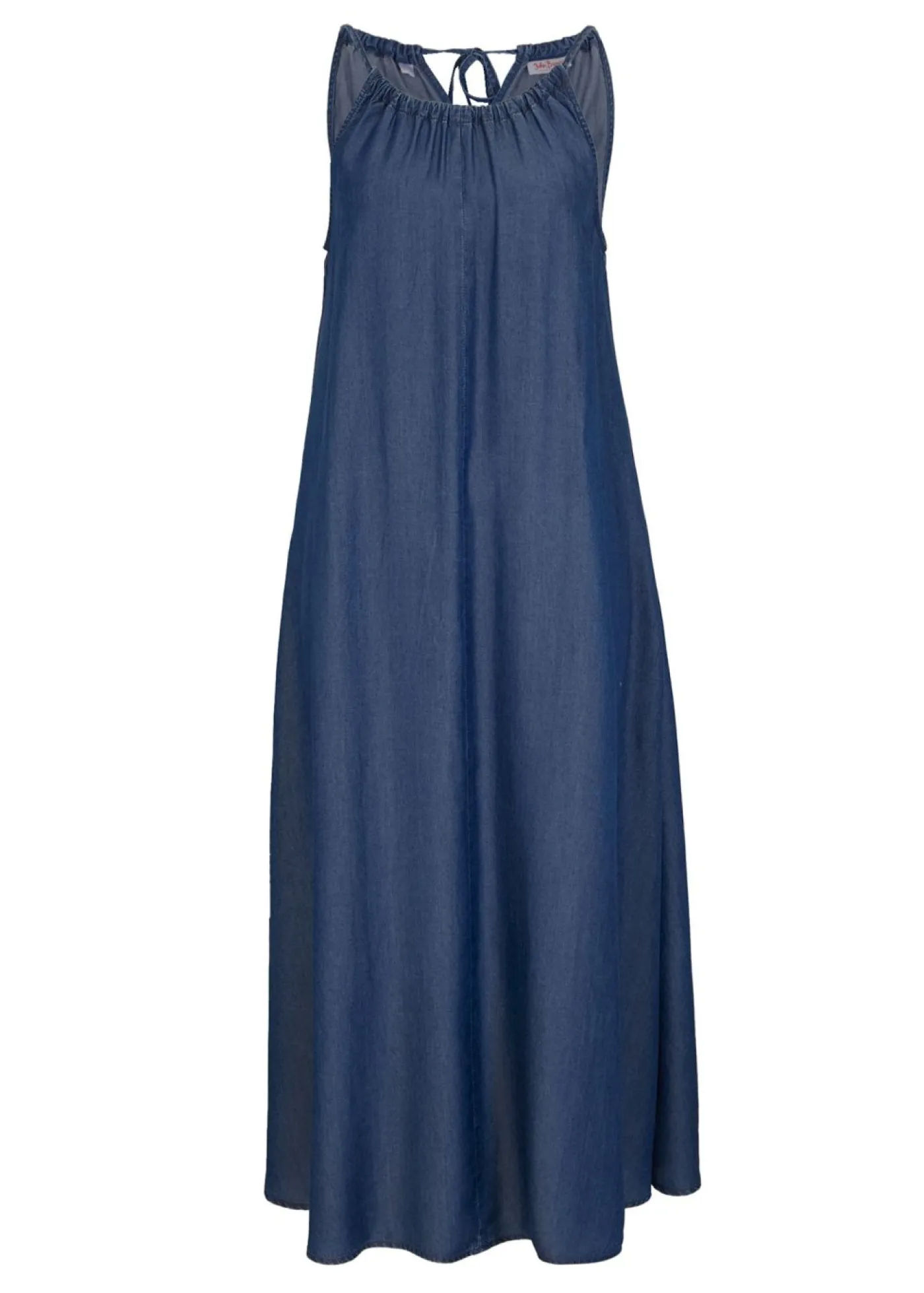 Sale Vestido vaquero de lyocell fluido Mujer Esenciales|Vestidos