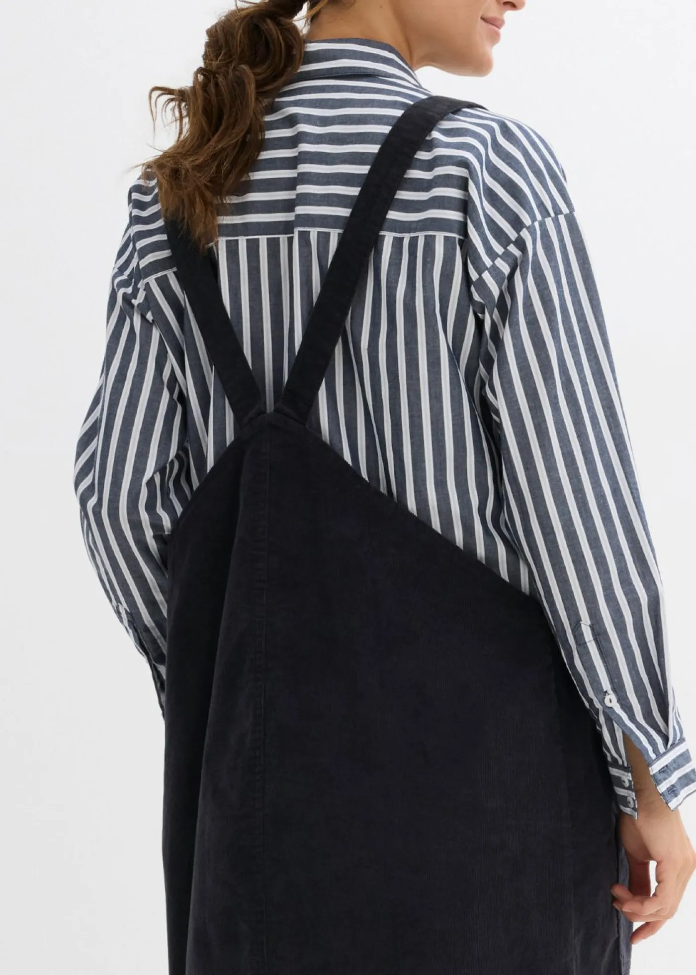 Outlet Vestido-peto premamá de pana de algodón elástico Mujer Premamá
