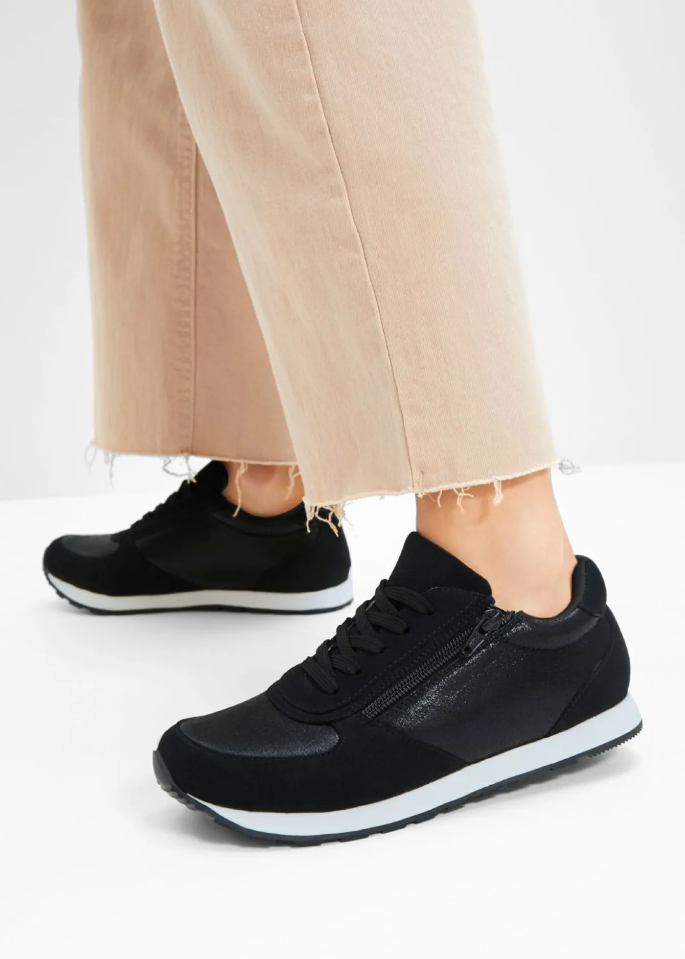 Online Zapatillas con cremallera Mujer Tendencias·Zapatos Veganos|Zapatillas