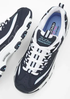 Hot Zapatillas deportivas chunky de piel de Skechers Mujer Zapatos De Marca·Skechers|Zapatillas Deportivas