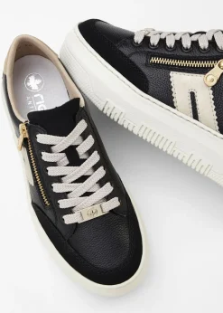 Sale Zapatillas deportivas cómodas de Rieker de piel con plataforma Mujer Zapatos De Marca·Rieker|Zapatos Cómodos