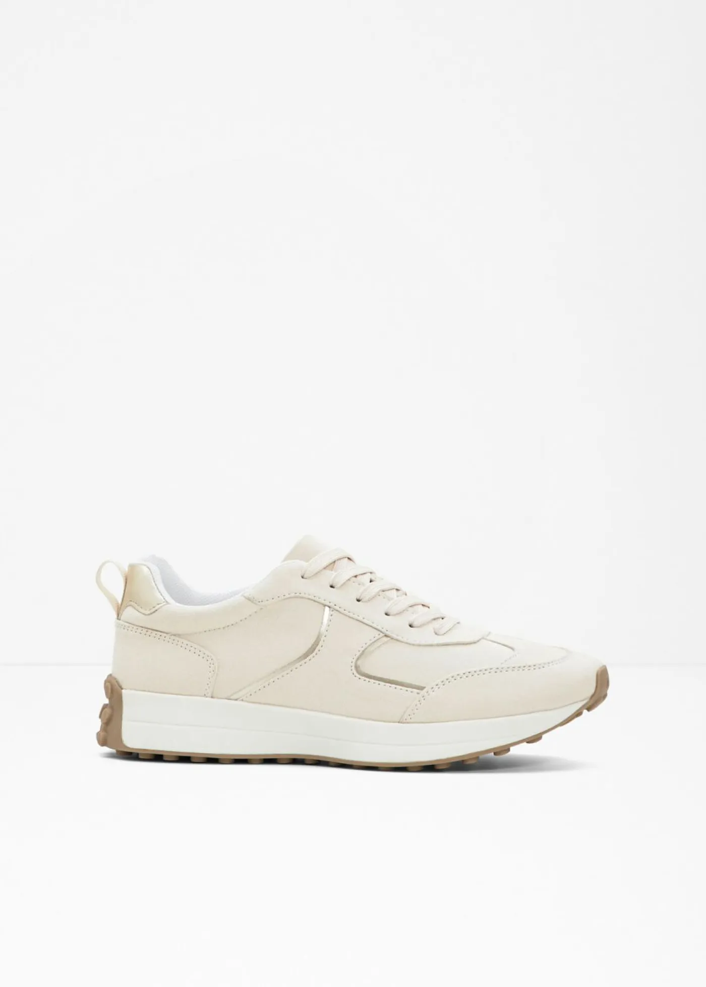 Outlet Zapatillas deportivas con detalles metálicos Mujer Tendencias·Zapatos Veganos|Zapatillas