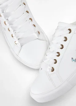Sale Zapatillas deportivas con estampado de flores Mujer Tendencias·Zapatos Veganos|Novedades