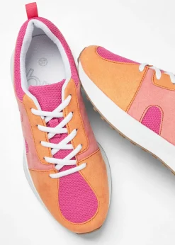 Outlet Zapatillas deportivas con inserto de malla Mujer Tendencias·Zapatos Veganos|Zapatillas
