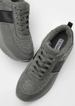 Online Zapatillas deportivas con plataforma Mujer Botas De Pelo|Zapatillas