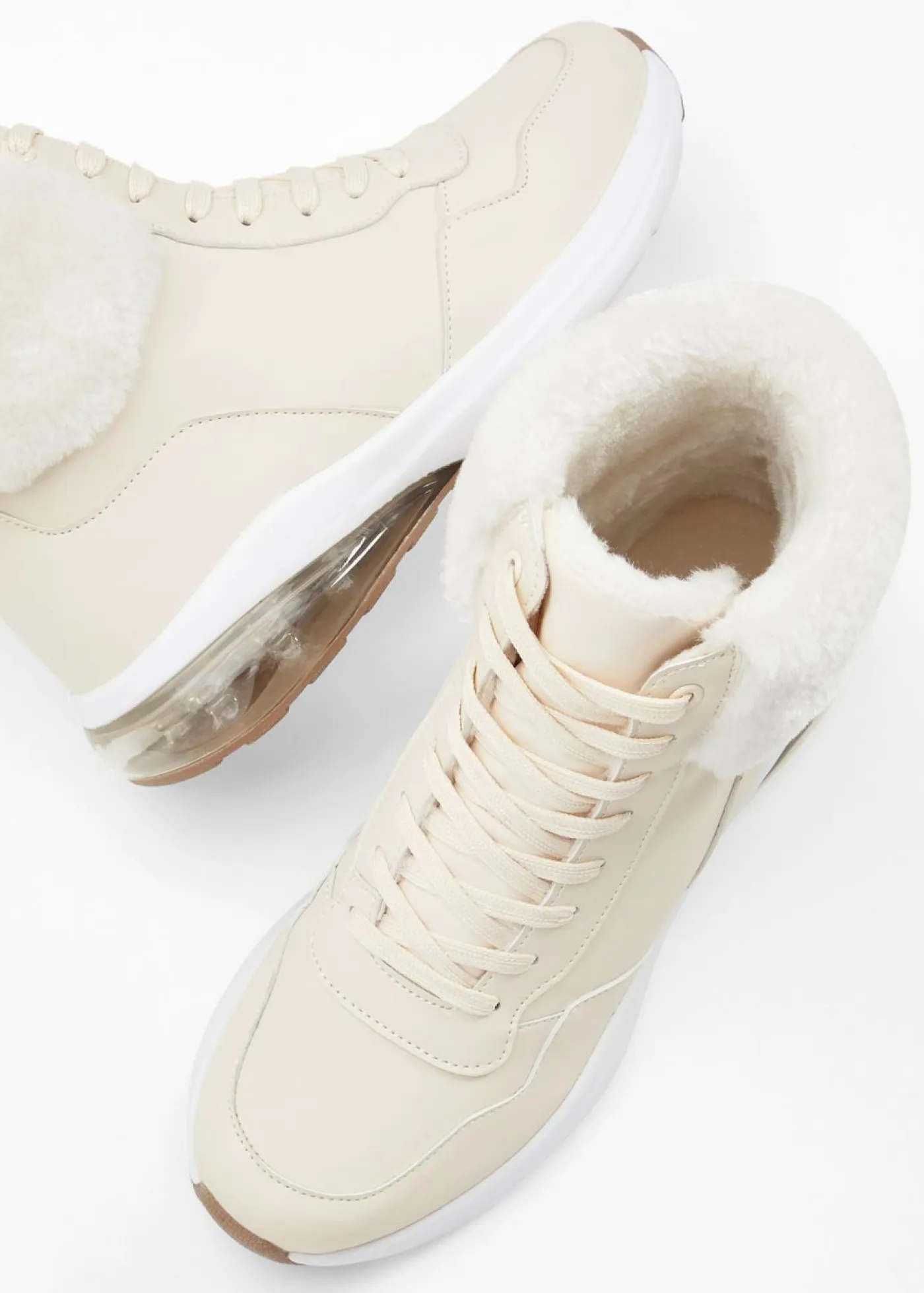 Discount Zapatillas deportivas de caña alta Mujer Botas De Pelo|Zapatillas