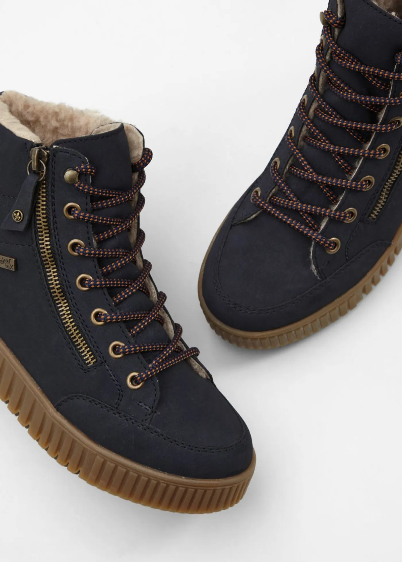 Outlet Zapatillas deportivas de caña alta de Rieker con membrana Tex Mujer Zapatos De Marca·Rieker|Botas De Pelo