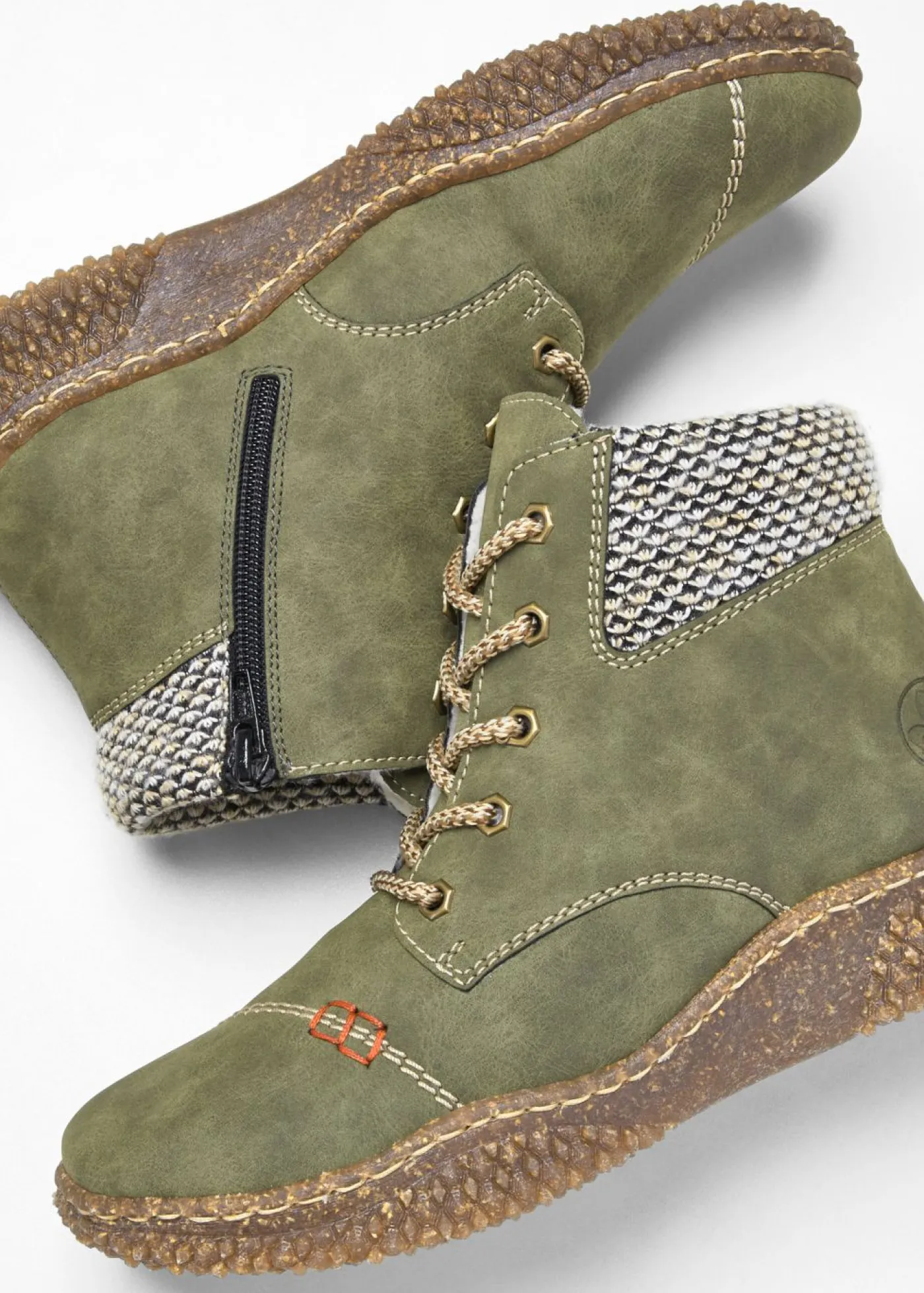 Hot Zapatillas deportivas de caña alta de Rieker Mujer Zapatos De Marca·Rieker|Zapatillas