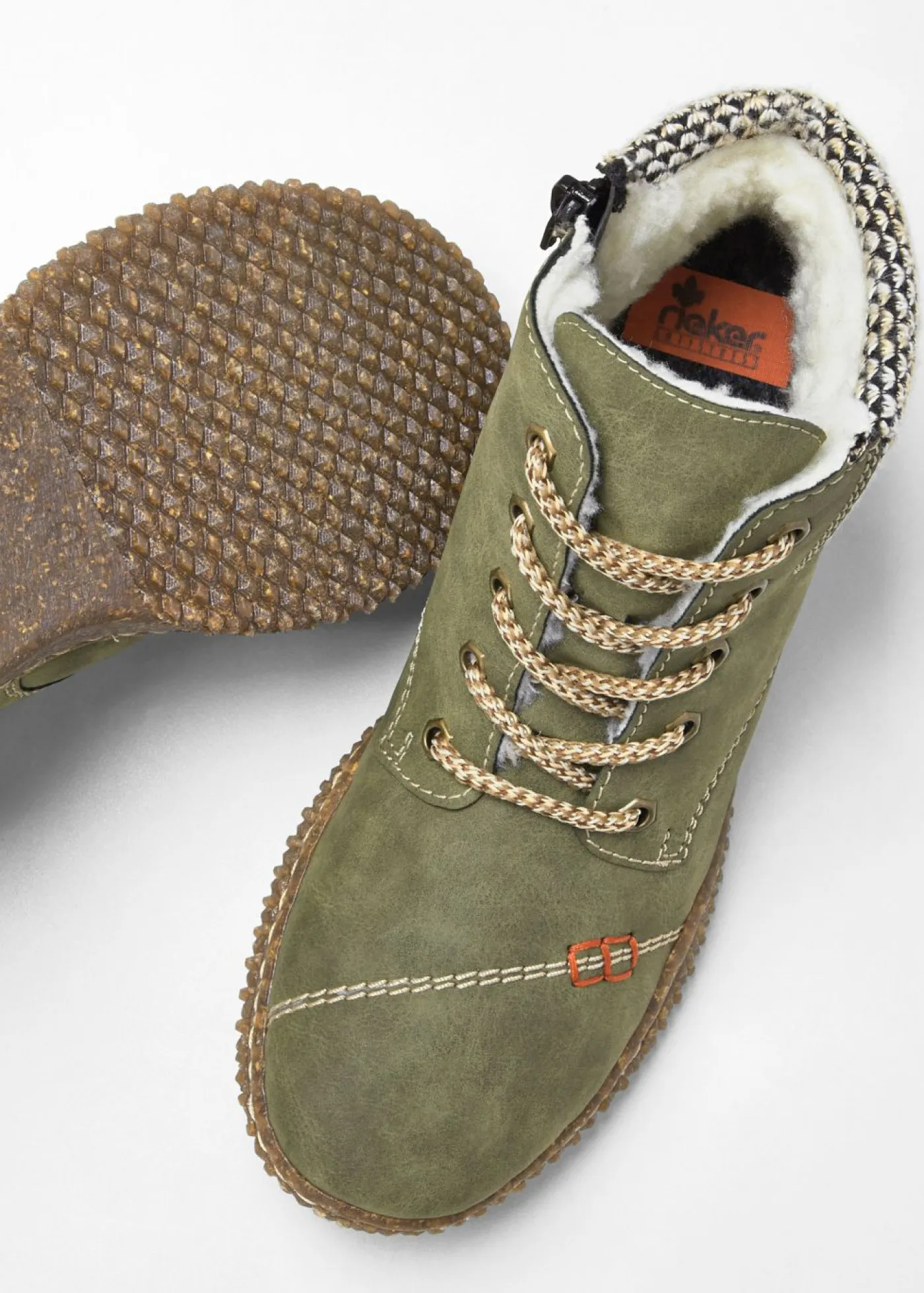 Hot Zapatillas deportivas de caña alta de Rieker Mujer Zapatos De Marca·Rieker|Zapatillas